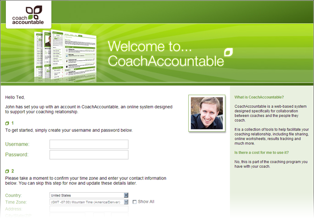 A picture of you lets your client know they're in the right place. This is most reassuring for a technophobe.