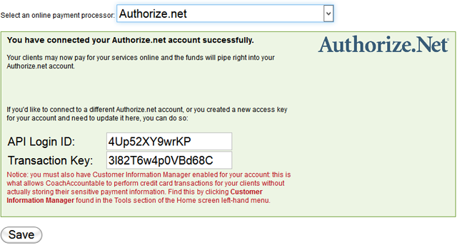 Find these within your account under Settings.