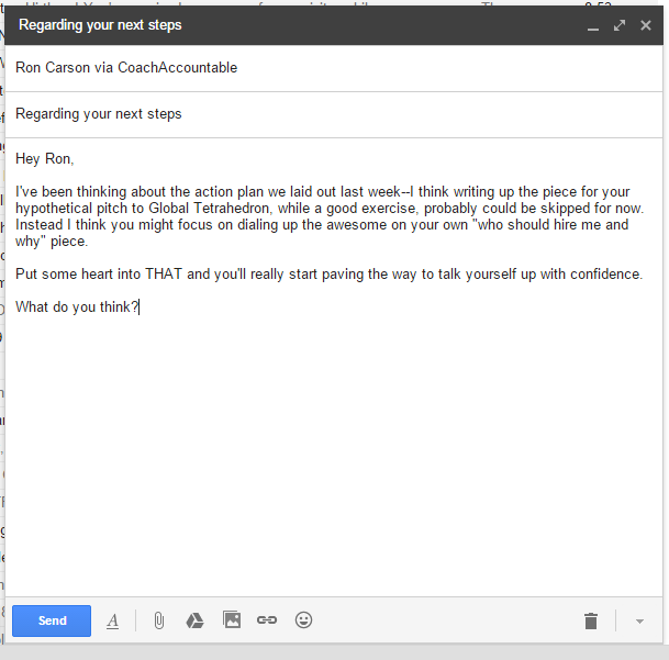 Just like sending a regular email, because, um, it is.