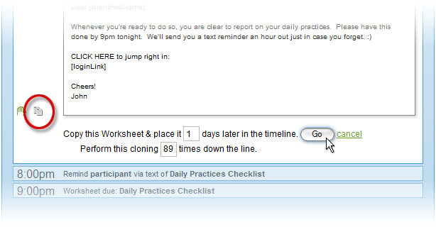 Fun fact: I banged out the feature to clone an item multiple times in a single go while sitting beside a CA customer who had me onsite for a consulting visit. They were working on a similar setup and I figured I may as well save everyone the effort of all those clicks. Onsite visits are super fun, ask me about 'em sometime.