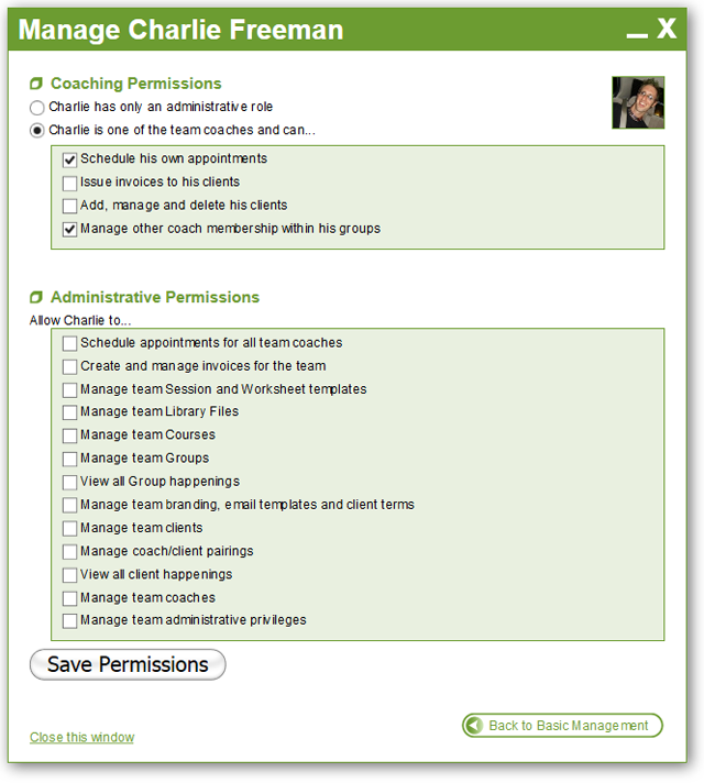 Lotta check boxes here. Mostly self-explanatory.
