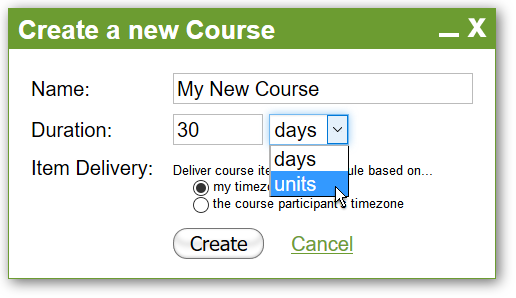 Just a matter of picking the right type of duration.