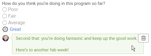 Worksheet Answer Comments