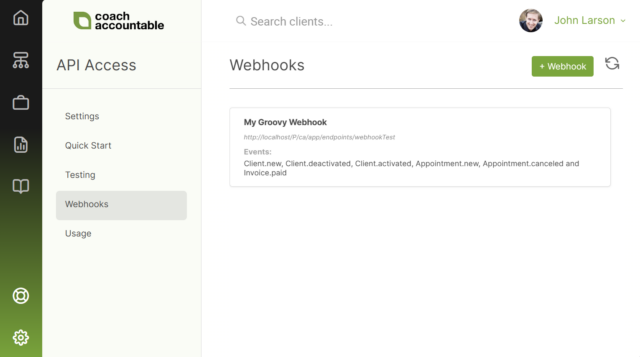 Webhooks Now Available